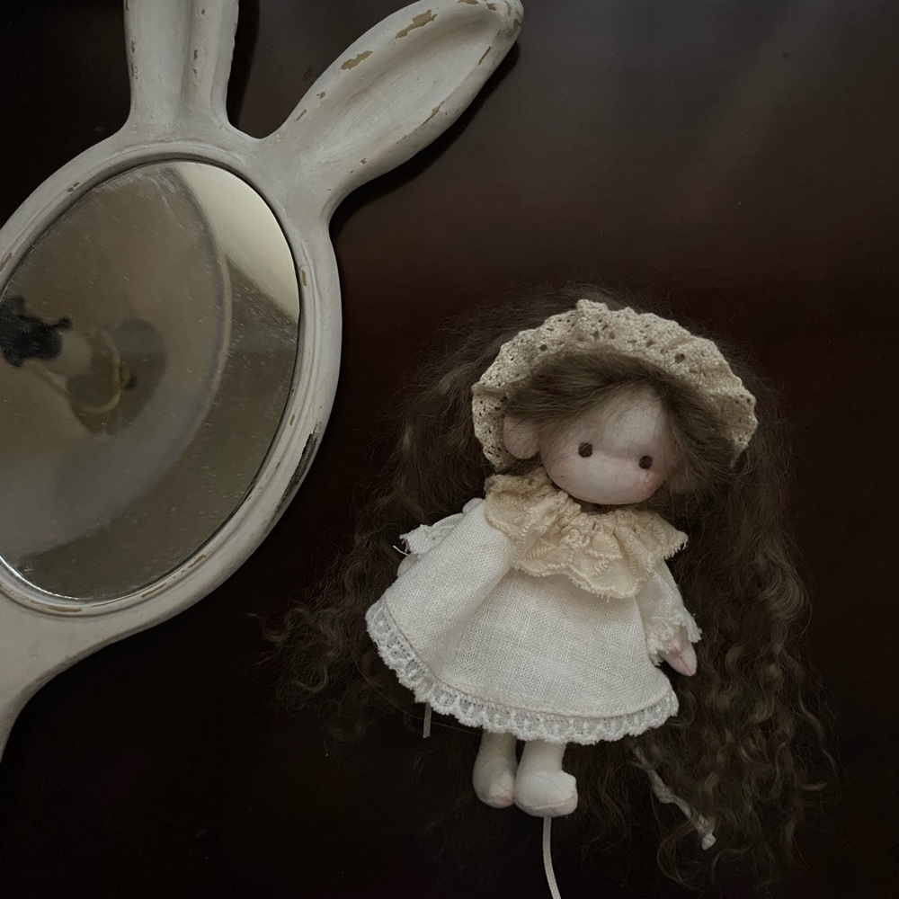 Custom handmade Waldorf doll